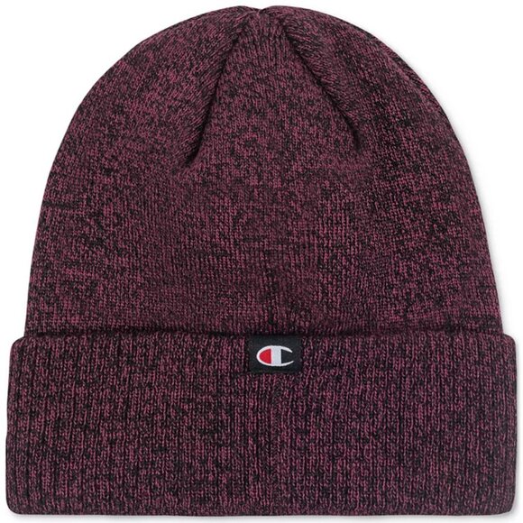 Champion Men's Roxbury Cuffed Burgundy Beanie - Picture 2 of 4